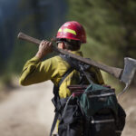 Montana wildland firefighter